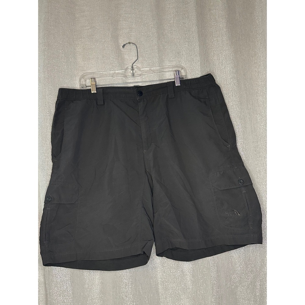 The North Face Cargo Shorts Hiking‎ Travel Outdoor Lightweight Gray